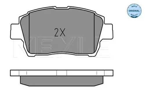 Brake pads front axle - pads,