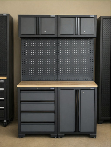 Garage storage cupboards wall - storage,