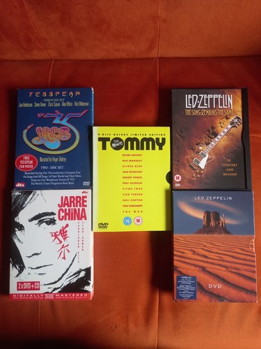 Joblot live concert dvds led - live,