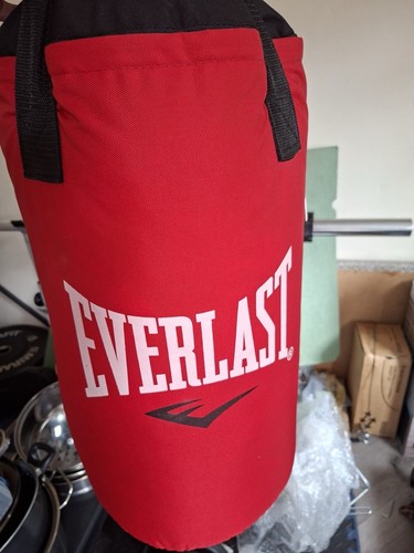 Everlast punch bag red good - everlast,