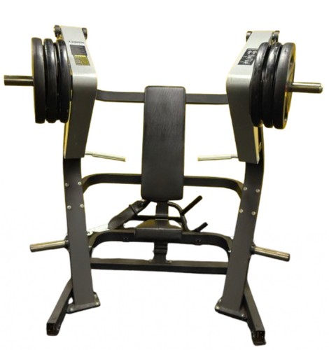 Plate loaded chest press - loaded,