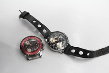 Vintage Mechanical Chronograph Watches Globa Cimier SPARES/REPAIRS x 2