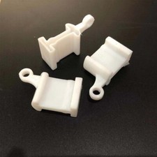 20Pcs 11Mm White Plastic