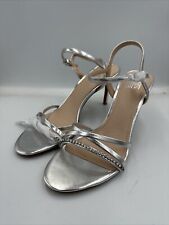 Biba Ladies Heels Silver Shoes