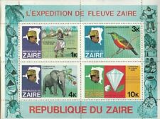  Block Zaire - River Expedition on the Zaire MNH 93