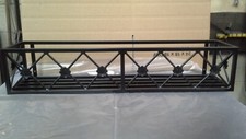 Metal wrought iron window - metal,