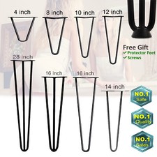 Hairpin Legs Set of 4 with