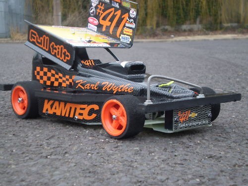 Frankie wainman stock car body - car,