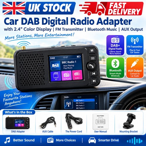 Dab color digital radio - color,