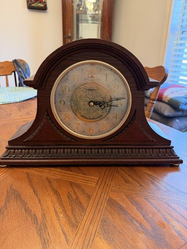 Vntg seiko mantel clock - seiko,