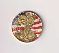 American Eagle US/Confederate flag (Art of Color collection) dollar 23.38G JJ294