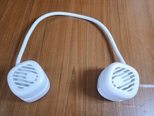 Tower Rechargeable Neck Fan - White