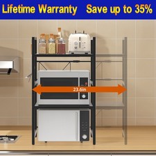 Expandable Microwave Oven Rack