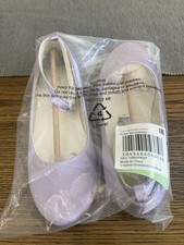 NEW Lilac Satin Ballerina