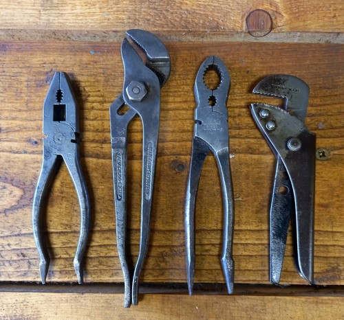 Vintage wrenches pliers job - pliers,
