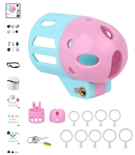 Male chastity device - chastity, resin