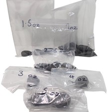 JOBLOT 20 x Carp Fishing Leads Various Shapes, Sizes and Weights