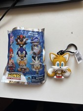 Monorail Sonic The Hedgehog Figural Bag Clip Tails With Opened Bag