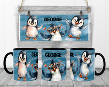 Cute Penguin Tea Coffee Mug