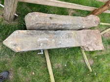 Stone gate posts