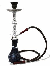 1 hose 21" Black Hookah shisha