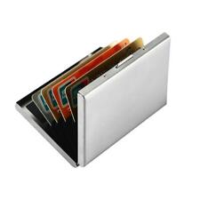 Aluminum Slim Bank Credit Card Holder RFID Blocking Thin Wallet Case Clip