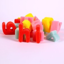 Lowercase Letter Paint Sponges