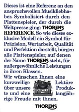 Thorens Katalog PPA990 TD226