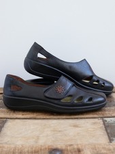 Hotter wide fit black - wide, comfort