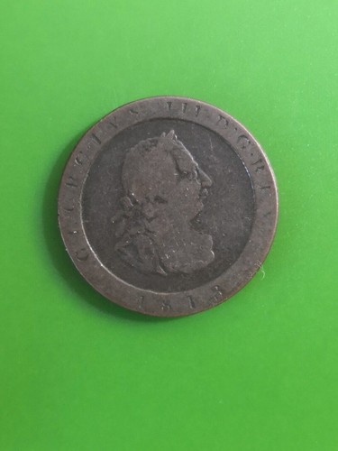 1813 isle man - copper, half