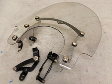 Genuine Triumph Quick Release Summer Screen Removed From 1998 Triumph Legend TT