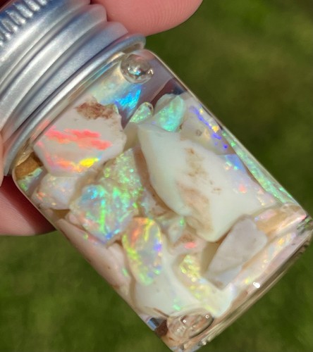 Opal jar coober - opal, pedy