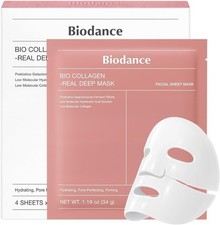4 Sheet Biodance Bio Collagen Real Deep Mask Hydrating And Firming 34g EXP 04/28
