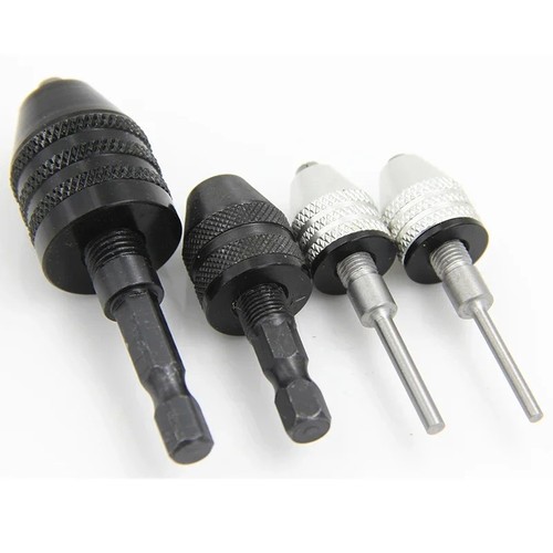 Keyless drill chuck - chuck, adapter