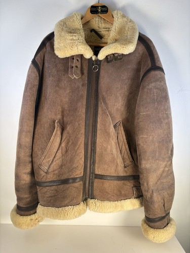 Sheepskin flying jacket - sheepskin,