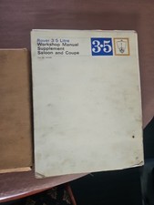 Rover P5b 3.5 Litre Workshop