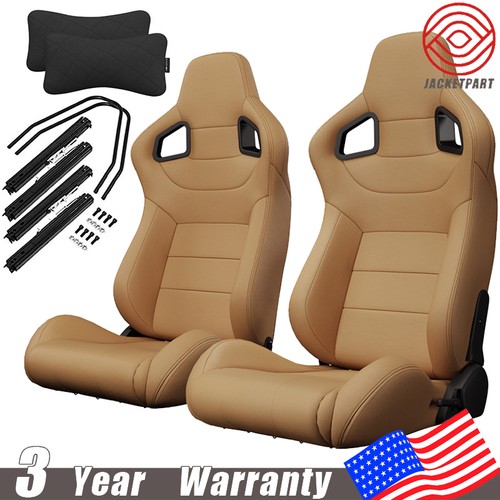 Pair racing bucket seats - bucket,