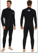 OWNTOP MENs FRONT ZIP WETSUIT 5MM SIZE  3XL