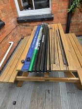 Carp Roach Pole Shimano Hyperloop Bx 11m Stunning Low Use  2tops +Cupping Kit