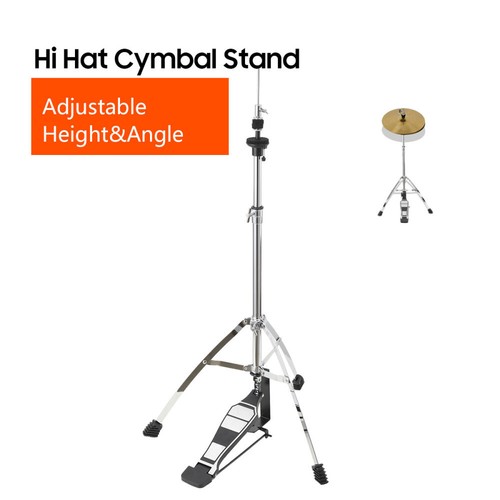 Hat cymbal stand adjustable - hi,
