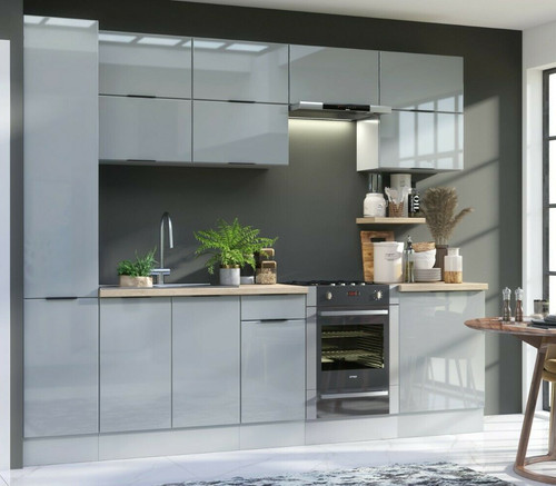 Fitted kitchen set - fitted, cabinets