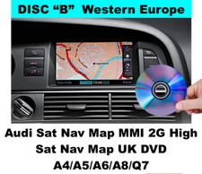 Audi Sat Nav Map MMI 2G High