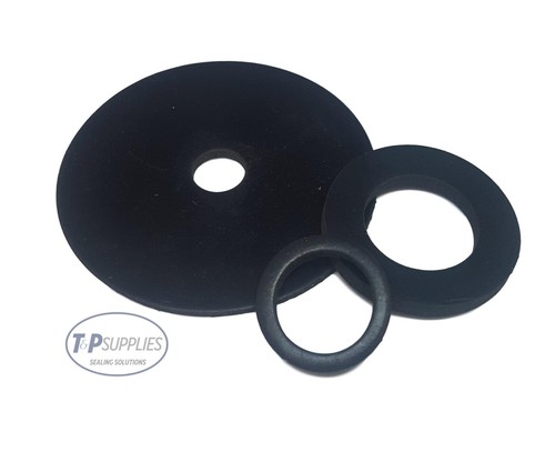 Solid neoprene rubber washer - solid,