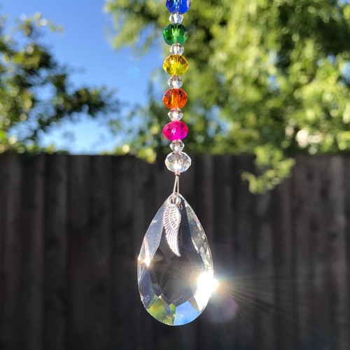New glass hanging - hanging, angel