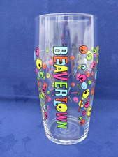 Single Beavertown Neck Oil IPA Pint Glass Skull And Bones Design. Used: VGC.