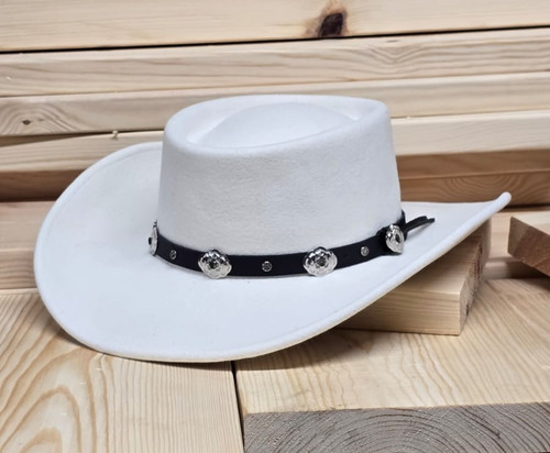 Gambler hat 100 wool - hat, 100%