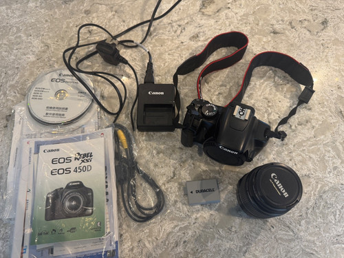 Canon eos 450d dslr - canon,