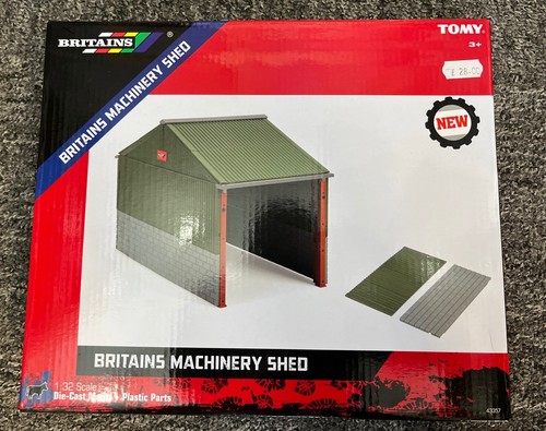 Britains machinery shed 43357 - britains,