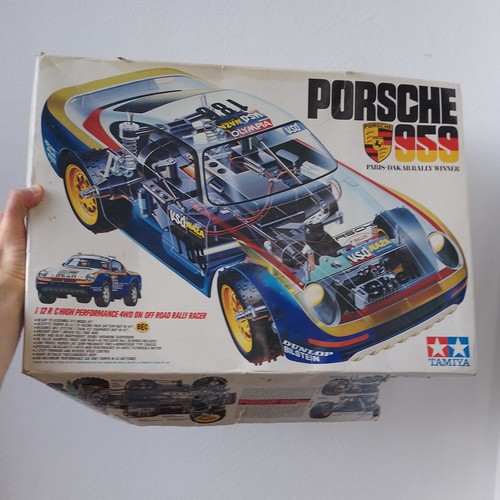 Vintage tamiya porsche - porsche, box