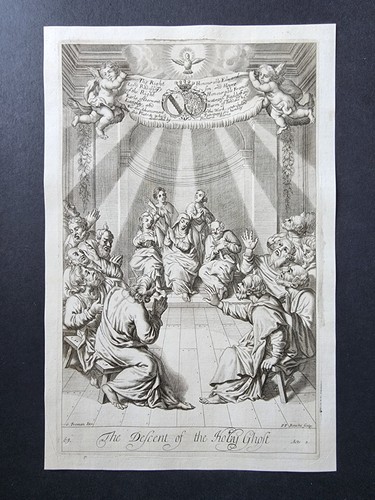 Antique 1688 print - 1688,